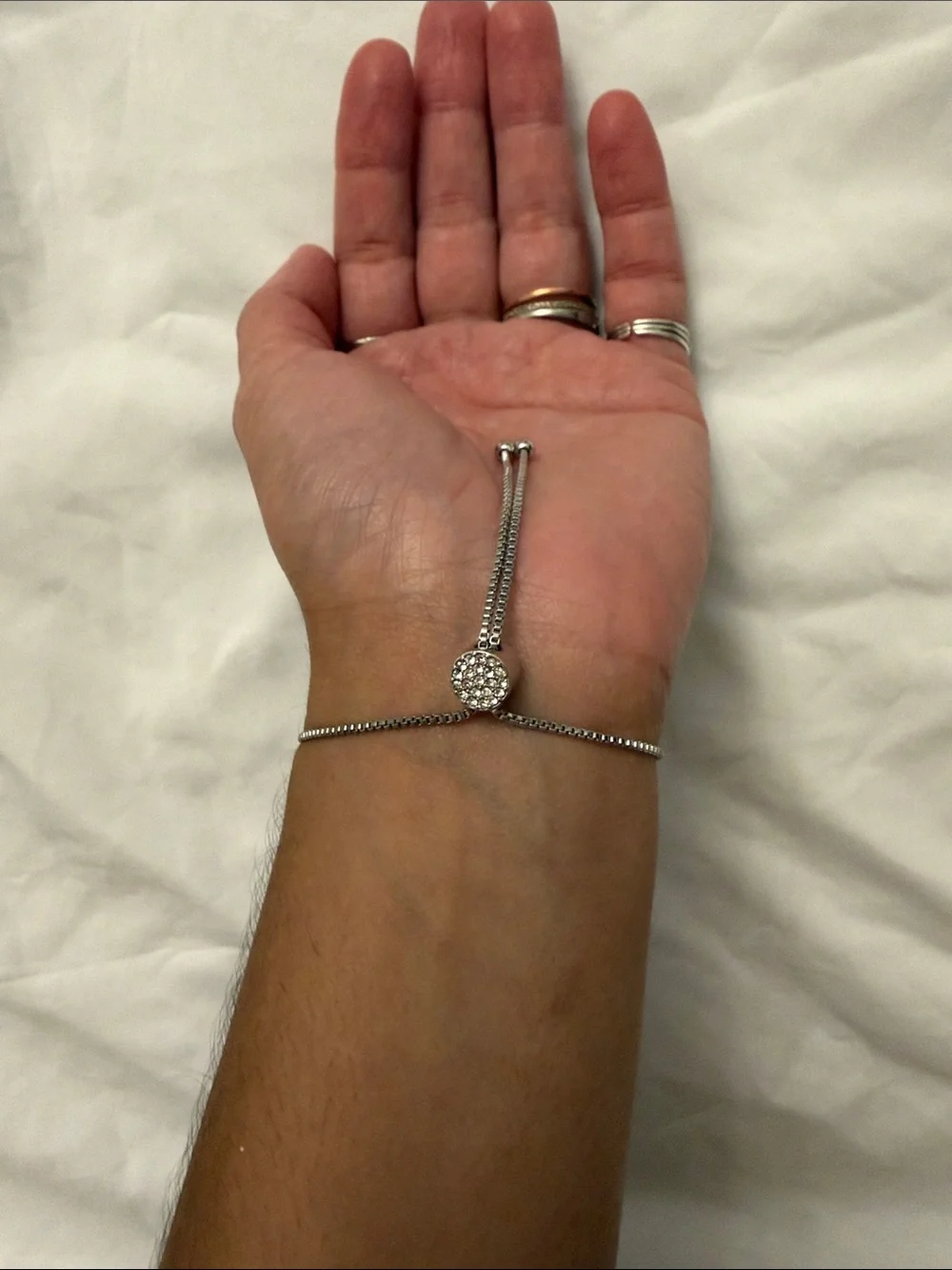 Brilliance “Enjoy The Journey” Crystal Bar Bracelet